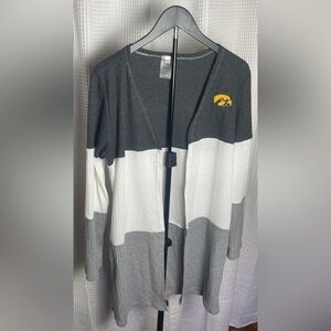 Gameday Couture Woman's‎ University of Iowa Open Long Sleeve Cardigan XXL